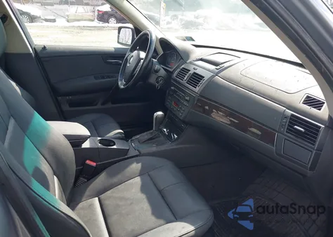 2008 BMW X3 3.0Si из США, поврежденный, VIN WBXPC93408WJ16304